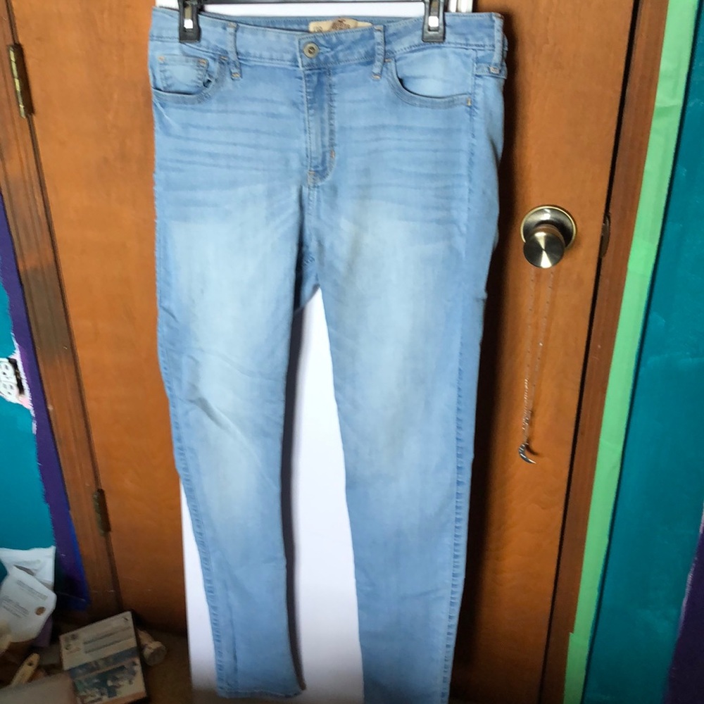 Super skinny high rise jeans